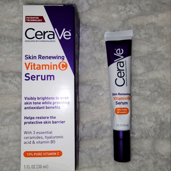 Cerave Other - Cera've Skin Renewing Vitamin C Serum 3/4 Full Tube